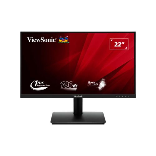 Monitor LED ViewSonic VA220-H 22" Full HD, 1ms, HDMI, VGA, Inclinable, Compatible VESA - Ideal para Juegos y Trabajo