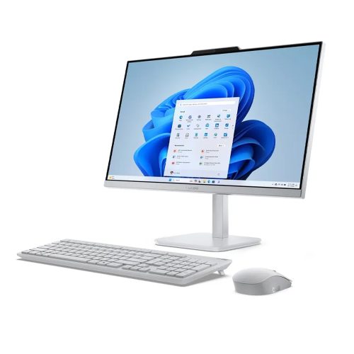 Lenovo All-in-One 23.8" FHD IPS con Intel Core i3-N305, 8GB RAM, Rendimiento Ágil y Diseño Moderno
