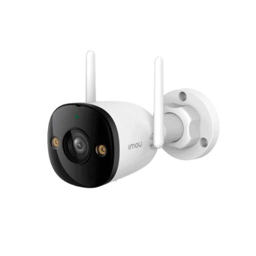 Cámara de Seguridad IMOU Bullet 2E 3MP FHD Color, Conectividad WiFi y Visión Nocturna - Ideal para Exterior