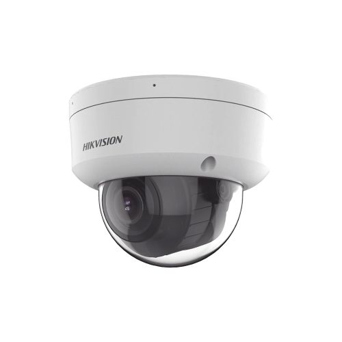 Cámara Domo IP HIKVISION 4MP Acusense Smart, Lente 2.8-12mm, IR 30M, Audio, Ideal para Seguridad
