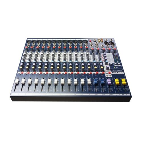 Mezclador analógico Soundcraft SCR-E535100000EU, 16 canales, alta calidad de sonido, compacto y versátil