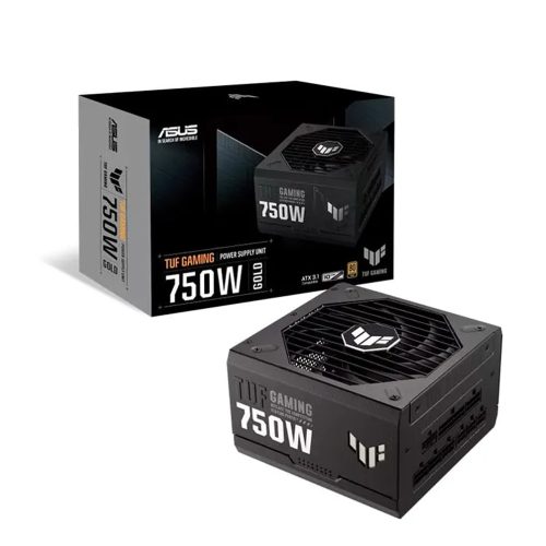Fuente de Poder TUF Gaming 750W 80+ Gold | Rendimiento Óptimo y Eficiencia Energética