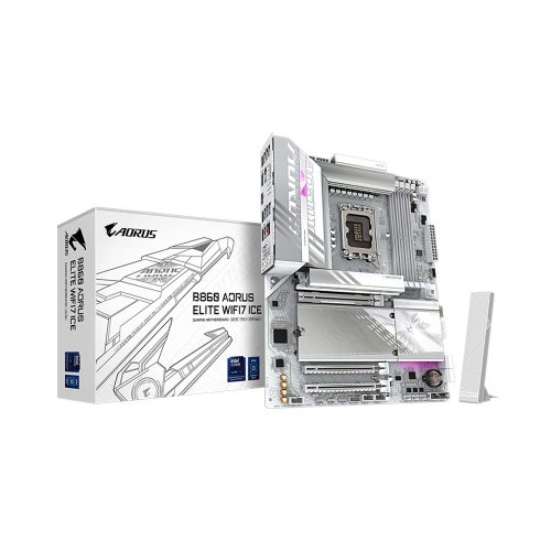 Placa Madre Gigabyte B860 Aorus Elite WiFi 7 - Socket LGA 1851, Conectividad Avanzada y Rendimiento Superior