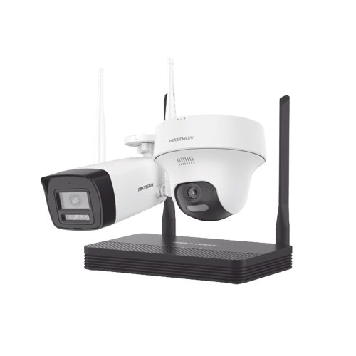 Cámara de Vigilancia Hikvision 4MP H.265, Bullet y Turret, Visión Nocturna, Conectividad IP