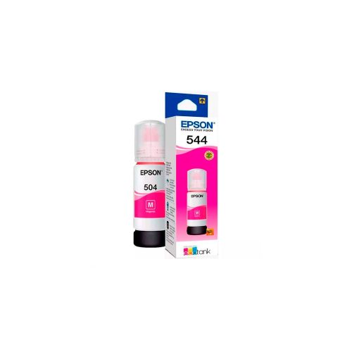 Tinta Magenta Epson 504 de 70ml, Compatible con L4150, L4160 y L6171, Alta Calidad de Impresión