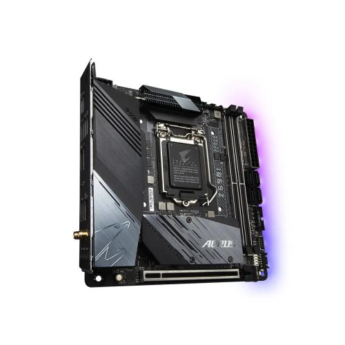 Placa Madre Gigabyte Z590i Aorus Ultra LGA 1200 - Soporte DDR4 4600MHz, Compacta y Potente