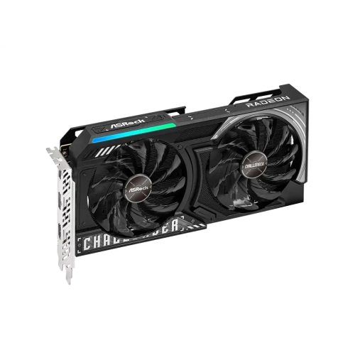 Tarjeta de Video Asrock 9060XT 8GB Challenger GDDR6, 128 Bits, Conexión Dual Fan para Rendimiento Óptimo