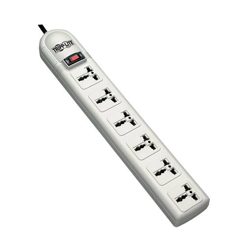 Regleta Tripp Lite Protect It! SUPER60MNID 230V con 6 Tomas Universales y Protección de Sobretensión