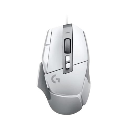 Mouse Logitech G502 X HERO Lightforce Blanco, 25000 DPI, Conexión USB, Ideal para Gaming