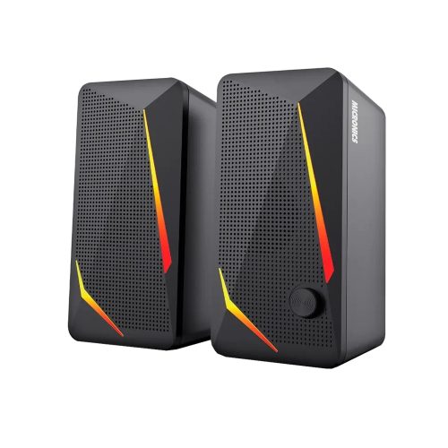 Parlante Micronics Challenger Mic S313 - 313W, Jack 3.5mm, RGB, Color Negro | Sonido Poderoso y Elegante