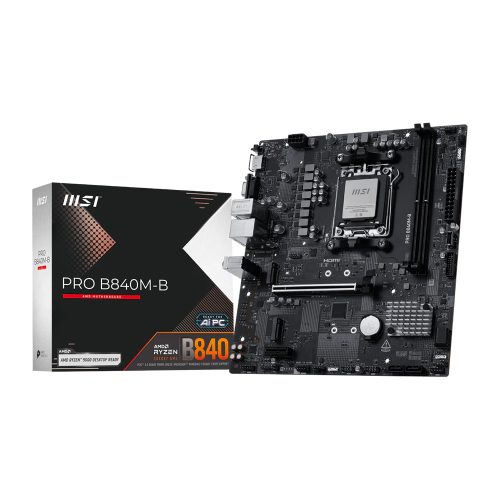 Placa Base MSI PRO B840M-B, Micro ATX, Socket LGA 1200, Ideal para PC de Alto Rendimiento