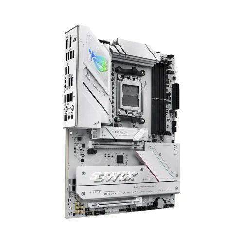 Placa Madre Asus ROG Strix B850-Ai Gaming WiFi AM5 DDR5, Blanco - Alto Rendimiento y Conectividad Avanzada