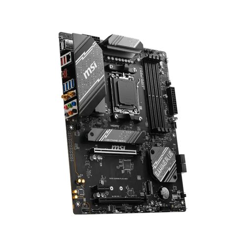 Placa Madre MSI B650 Gaming Plus WiFi AM5, DDR5 hasta 7200 MHz, Ideal para Gaming y Overclocking