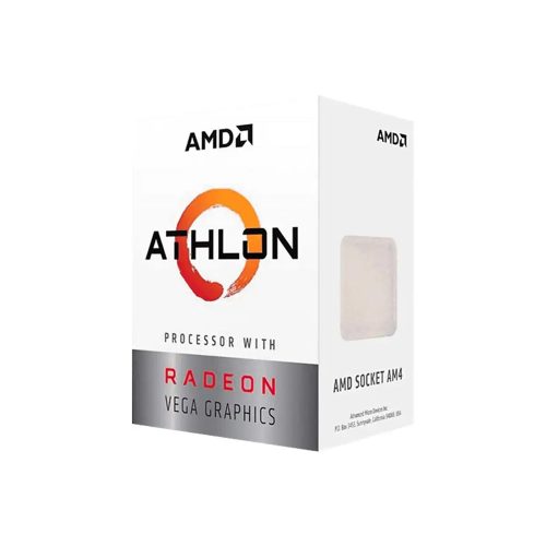 Procesador AMD Athlon 200GE 2.0GHz AM4, 5MB, 2 Núcleos, Rendimiento Eficiente para Gaming y Multitasking