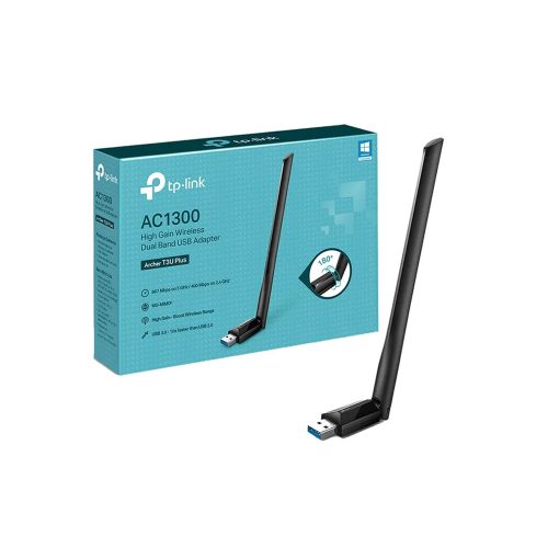 Adaptador USB WiFi TP-LINK AC1300 Doble Banda, Velocidades Rápidas, Conexión Estable y Fácil Instalación