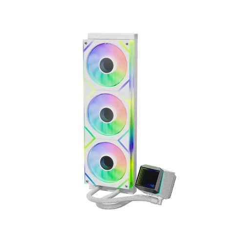 Sistema de Enfriamiento Líquido XPG Levante 360 II RGB Blanco, Alta Eficiencia y Estilo para Gaming