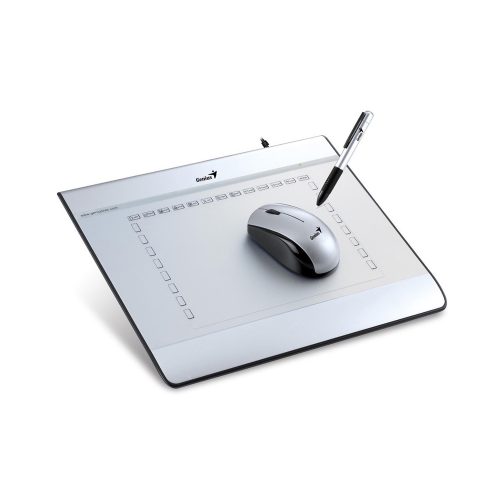 Tablero Genius Mousepen I608 - Tableta Gráfica 8x6" con Conexión USB y Sensibilidad 1024 Niveles