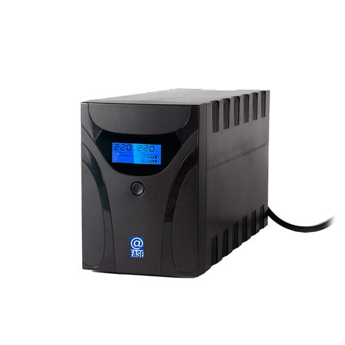 UPS Interactivo Elise AUR-2200-LCD-USB, 2200VA/1200W, Conexión USB-HID, Protección Eficiente