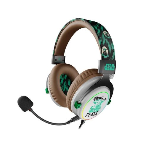 Headset Gamer Primus Grogú Edición Especial PHS-S110GR, Micrófono y Conexión Cableada 3.5mm