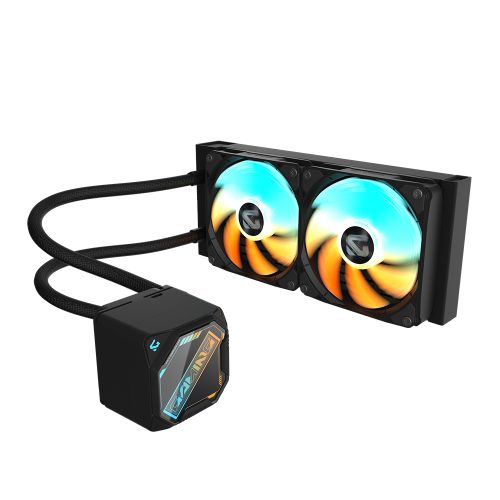 Cooler CPU Gigabyte Gaming 240mm - Eficiencia Térmica, Iluminación RGB y Rendimiento Silencioso