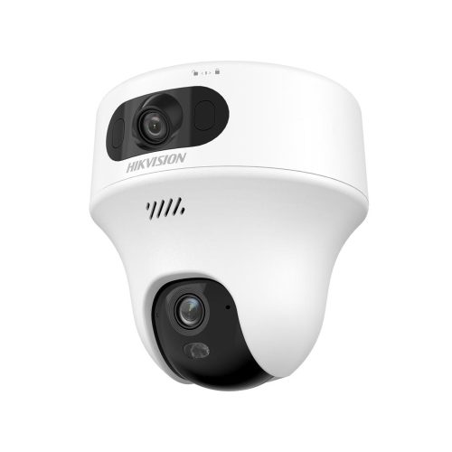Cámara PT HIKVISION 2K Dual, interior con WiFi 6, visión nocturna IR 10m y audio bidireccional