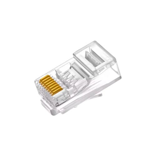 Conector RJ45 Cat6 HIKVISION - Paquete de 100 Unidades para Conexiones Rápidas y Estables