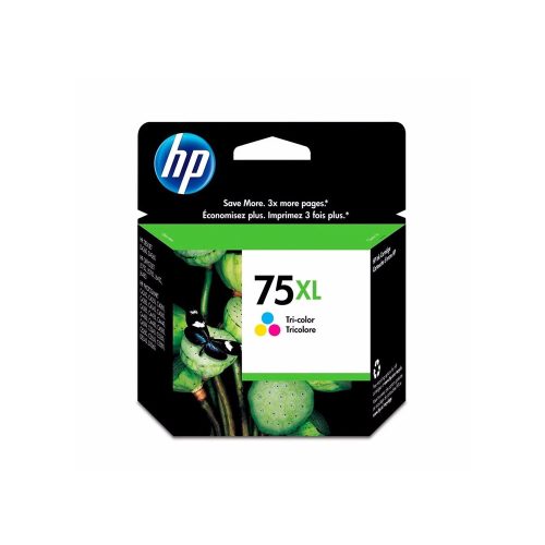 Cartucho HP 75XL Tricolor para Impresoras C4210, J5740 y D4260 - Alta Capacidad y Calidad de Impresión