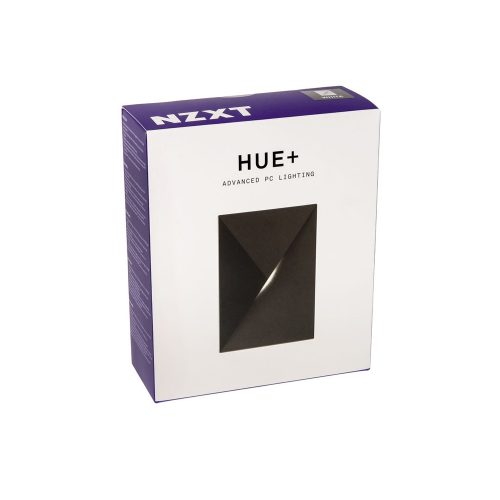 Controlador de Iluminación LED NZXT Hue+ 2.5" en Acero y Plástico - Personaliza tu Ambiente