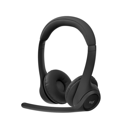 Auriculares Logitech Zone 305 Bluetooth Estéreo Inalámbricos, Cancelación de Ruido, Negro