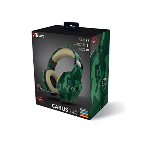 Auriculares Trust GXT 322C Carus Gaming con Micrófono, Sonido Claro, Comodidad y Estilo Ergónomico