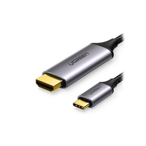 Cable Ugreen USB Tipo C a HDMI Macho - Transmisión de Video y Audio HD, 1.8m, Compatible con 4K