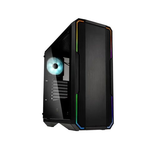 Caja Bitfenix Enso Mesh Negra con Panel de Vidrio y 2 Ventiladores para Mejor Ventilación