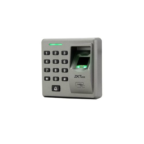 Lector de Huella Digital ZKTeco con Teclado, Proximidad y alta Seguridad para Control de Acceso