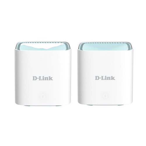 Router D-Link Mesh M15 AX1500, doble banda, pack de 2, alta velocidad para conexión estable