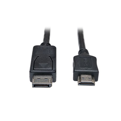 Cable DisplayPort a HDMI Tripp-Lite P582-006 1.83 mts 1080p Soporta Audio Conectividad Alta Calidad