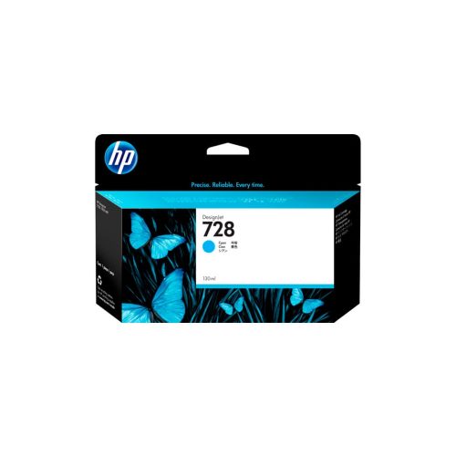 Tinta HP F9J67A 728, Cartucho Cyan de 130ml para Impresoras HP - Calidad de Impresión Superior