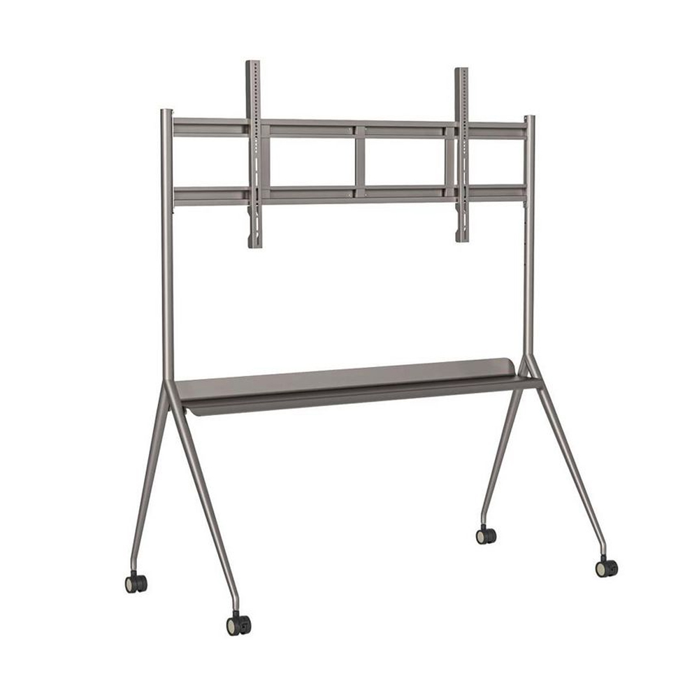 Soporte Móvil Hikvision DS-D5ABKY2-B para Pantallas de 86 a 98 Pulgadas Ajustable y Robusto