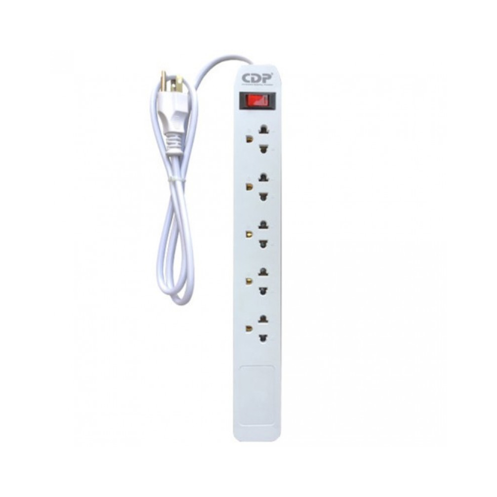 Regleta CDP R-SS5i Supresor de Picos 220V 1250W 2200W Protección Eléctrica de Alta Capacidad