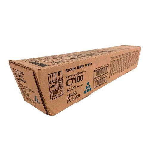 Toner Ricoh 828387 Cyan para impresora Pro C7100 78000 páginas calidad óptima
