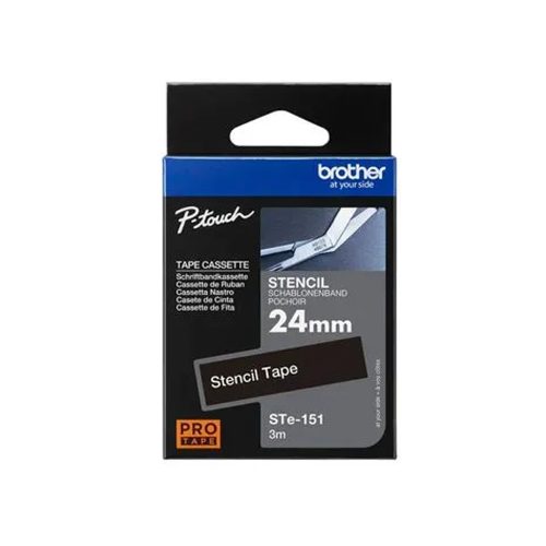 Cinta Brother STE151 no adhesiva térmica 3mts para P-Touch impresión clara y duradera