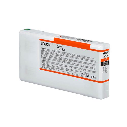 Tinta Epson T913A00 Naranja para Impresoras de Inyección de Tinta 50ml