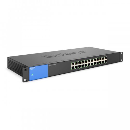 Switch Gigabit Linksys LGS124 24 Puertos Metalico Alto Rendimiento