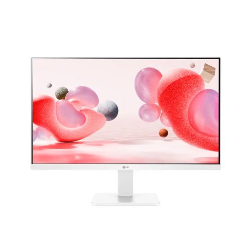 Monitor LG 24MR400-W 24 pulgadas IPS FHD 100Hz color blanco ideal para gaming y trabajo