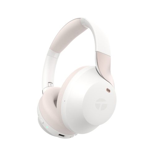 Audífono inalámbrico ANC TEROS TE-8033WP blanco con cancelación de ruido y comodidad ergonómica