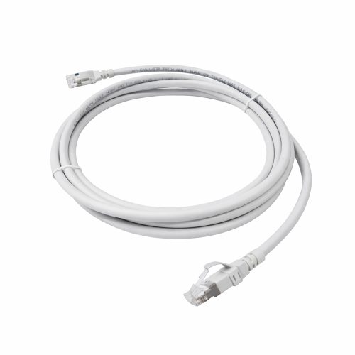 Cable Red Patch Cord DIXON 1mt Cat-6A 10Gbps Gris