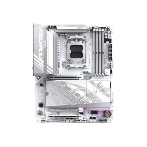 Placa base Gigabyte AMD AM5 B850M A Elite WiFi 7 Ice P Micro ATX  WiFi 6 Bluetooth 5.2