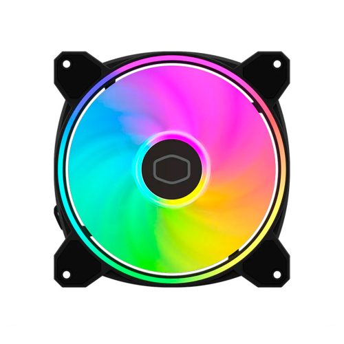 Cooler para case Cooler Master Masterfan MF140 Halo2 - 1600 RPM - Black A-RGB
